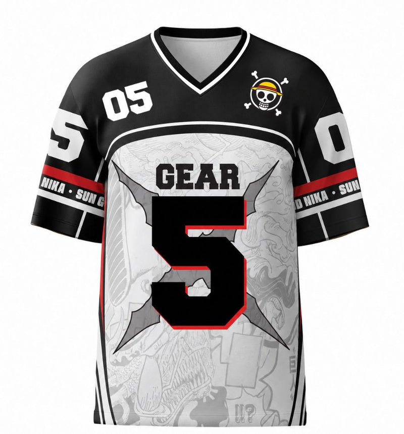 Sun God Nika Oversized Jersey – Black Edition