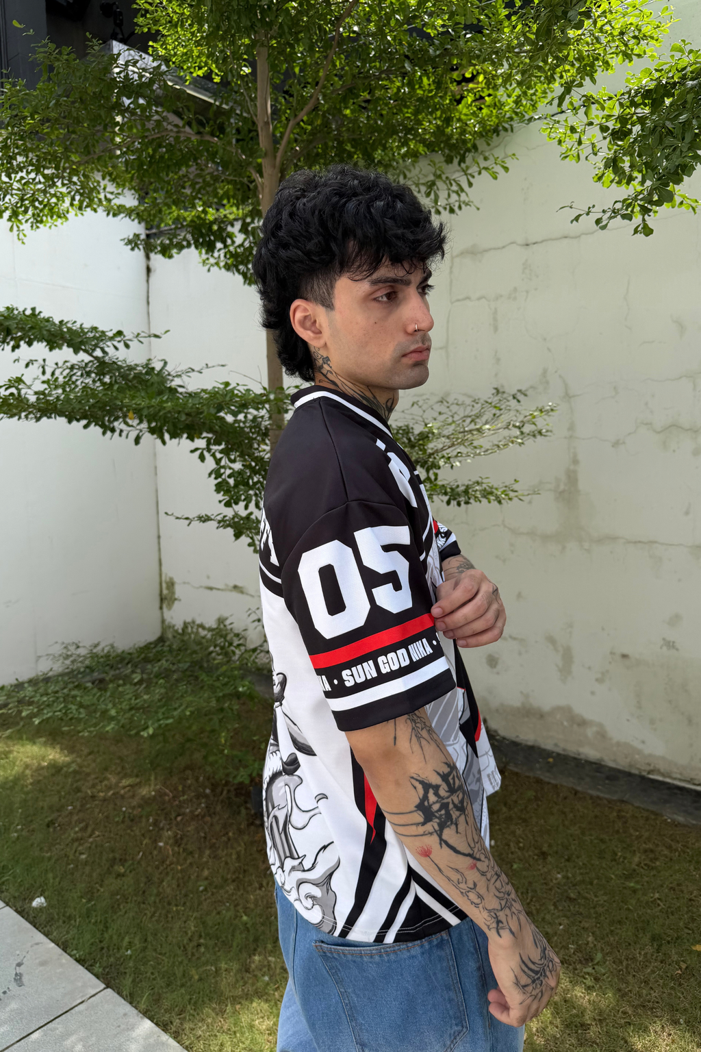 Sun God Nika Oversized Jersey