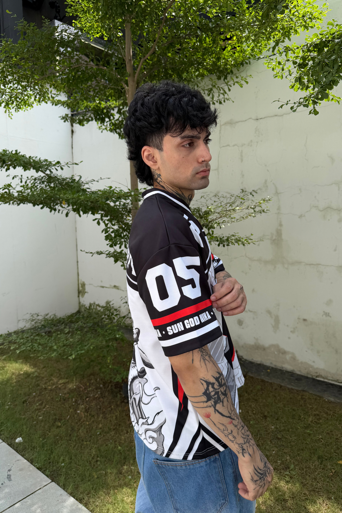 Sun God Nika Oversized Jersey