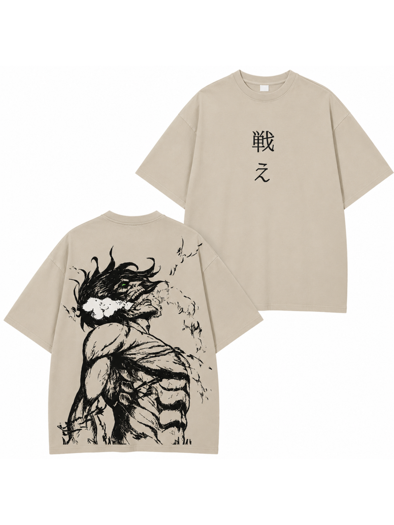 Eren Yeager Oversized T-Shirt