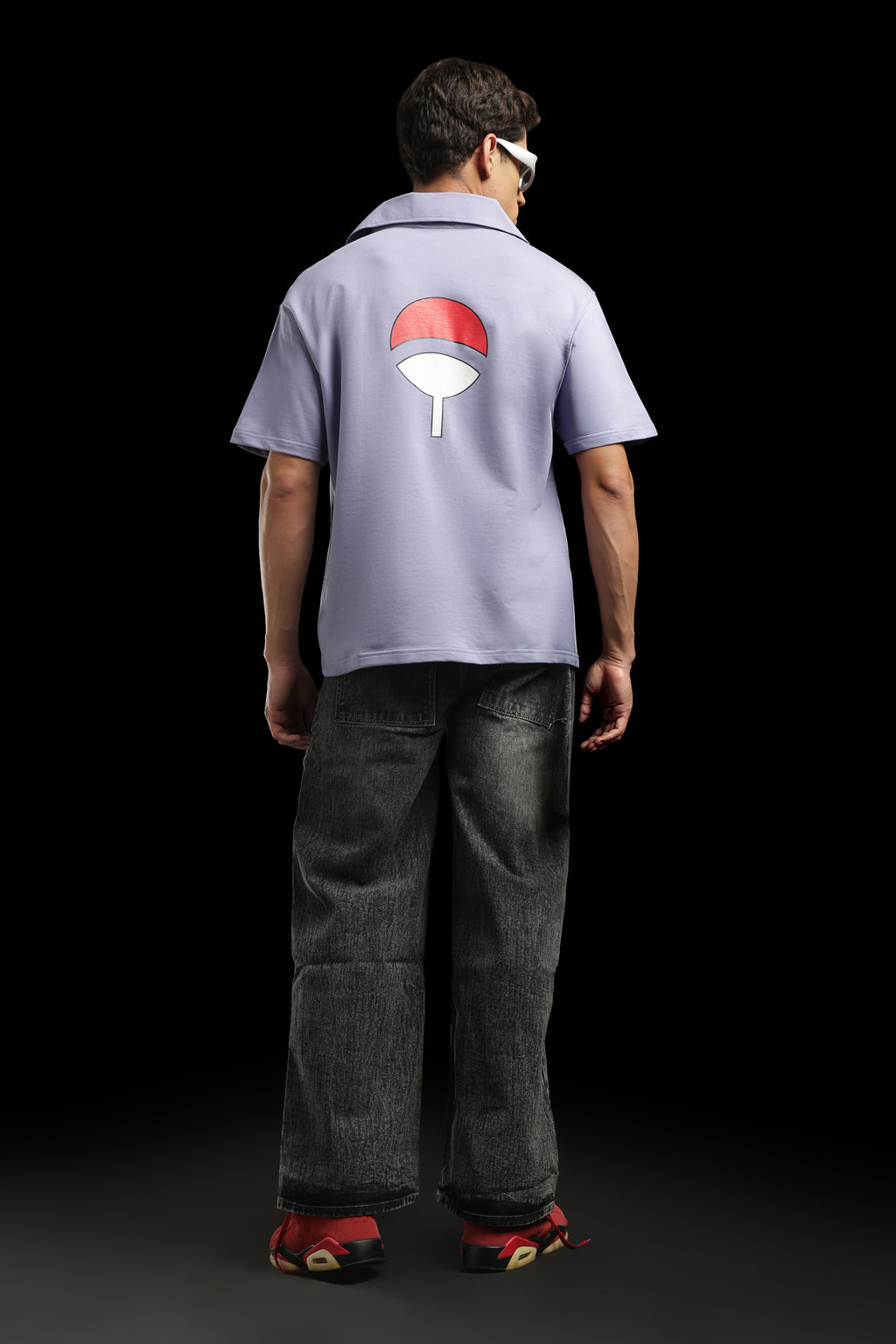 Sasuke Uchicha Oversized Polo