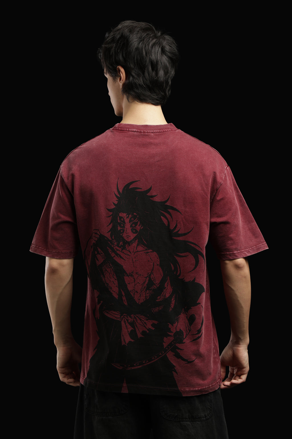 Kokushibu  Acid wash tshirt