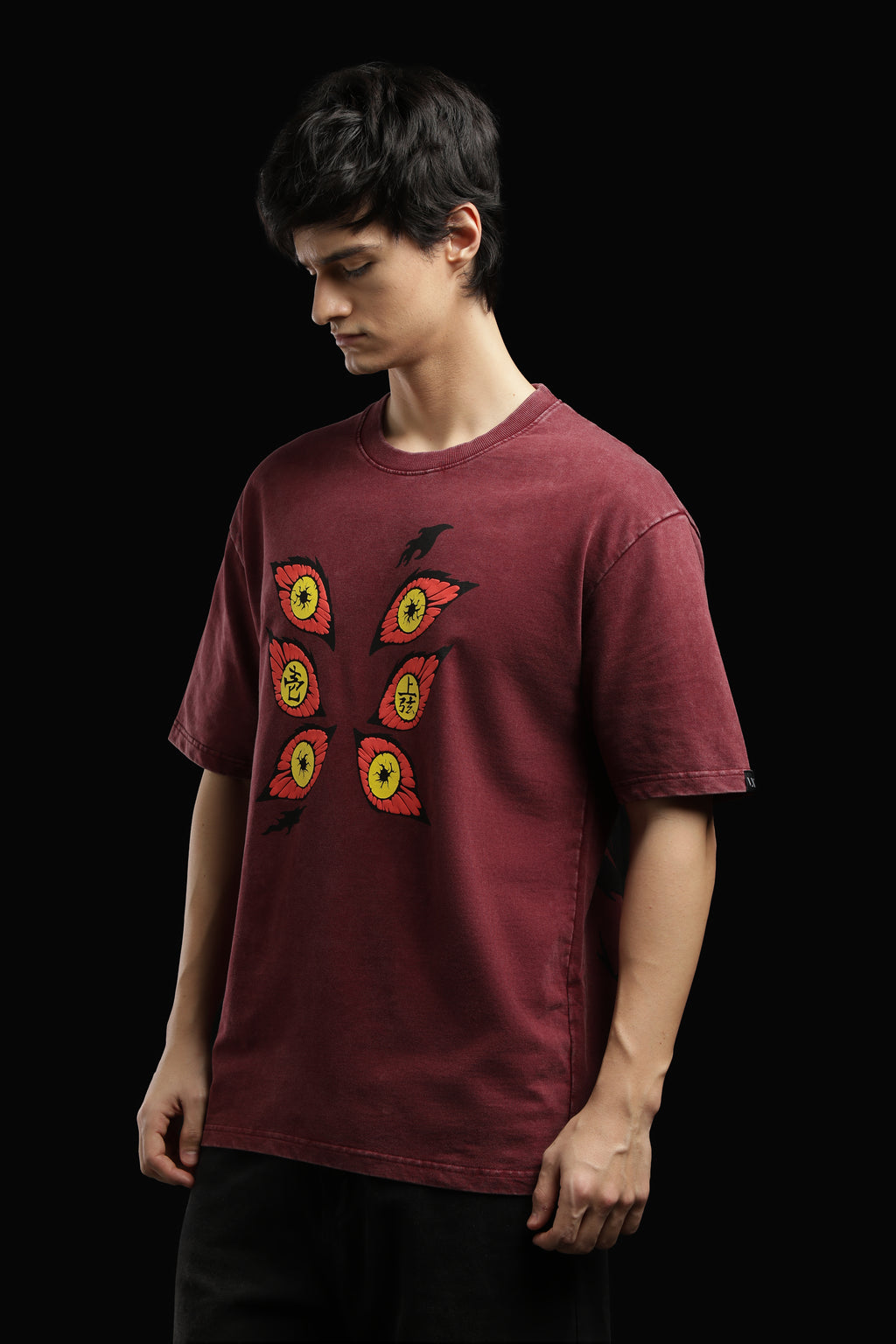 Kokushibu  Acid wash tshirt