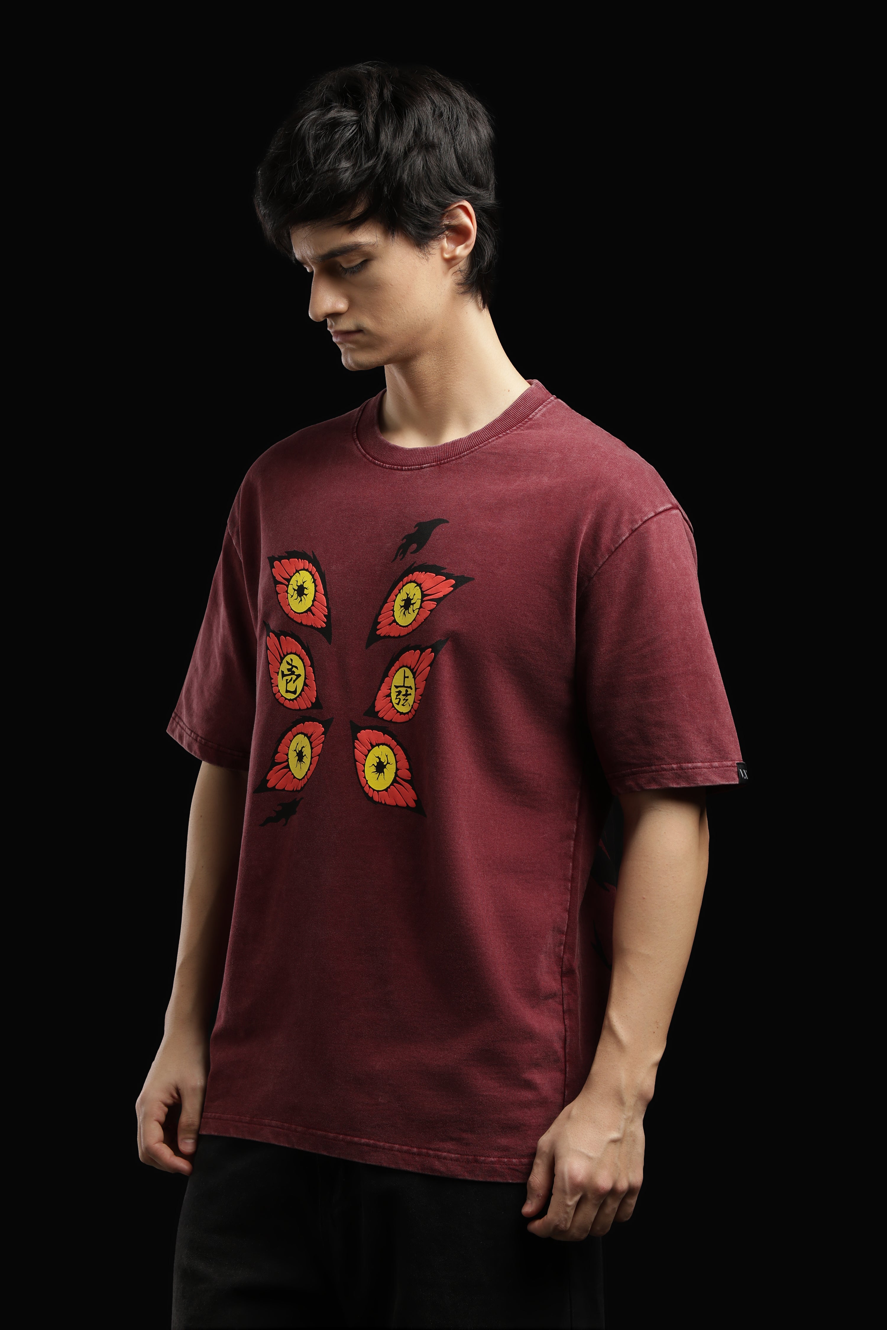 Kokushibu  Acid wash tshirt