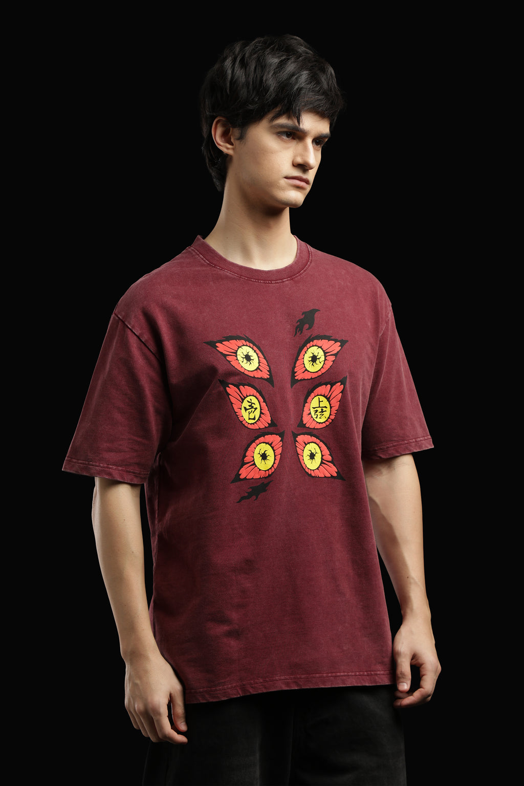 Kokushibu  Acid wash tshirt