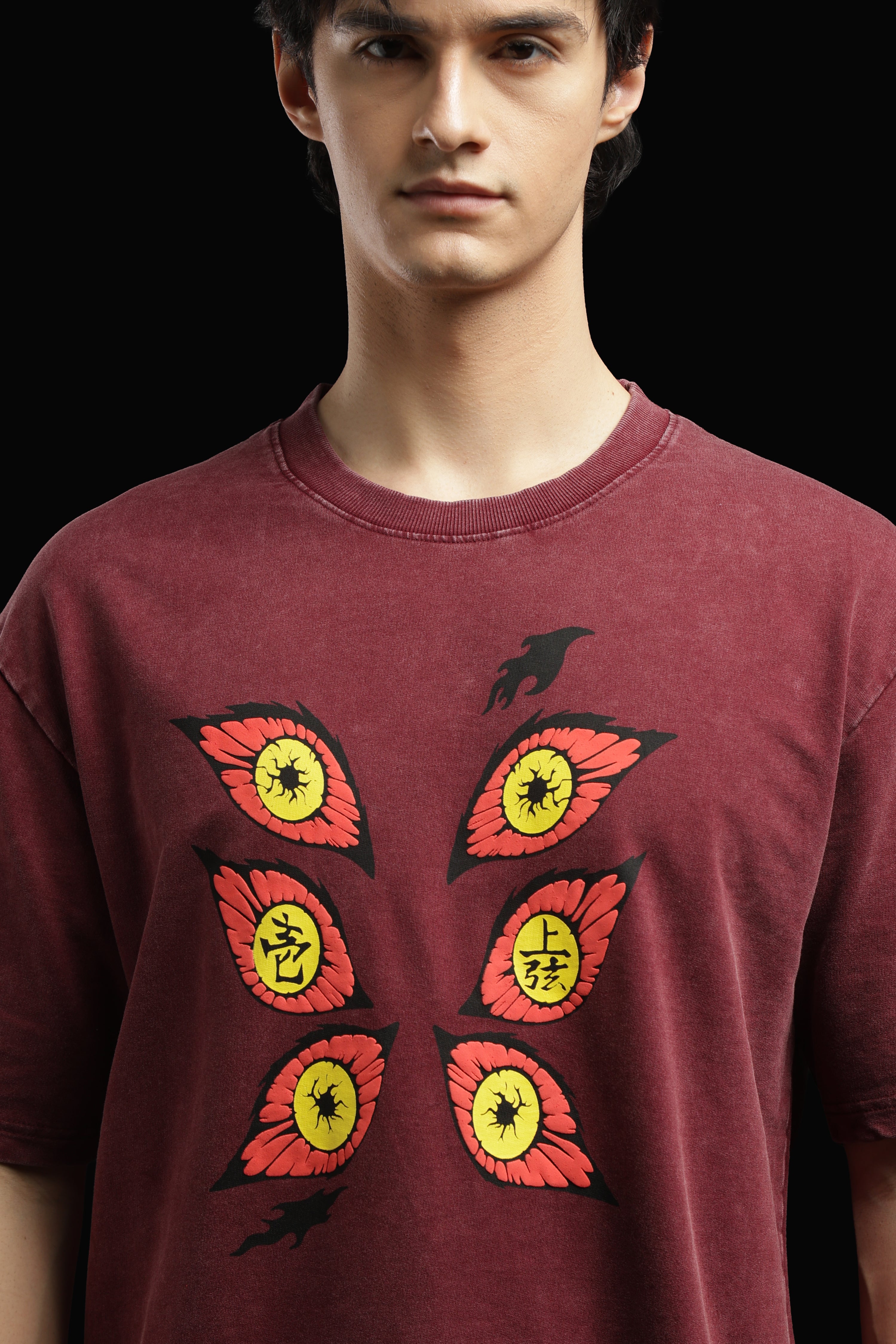 Kokushibu  Acid wash tshirt