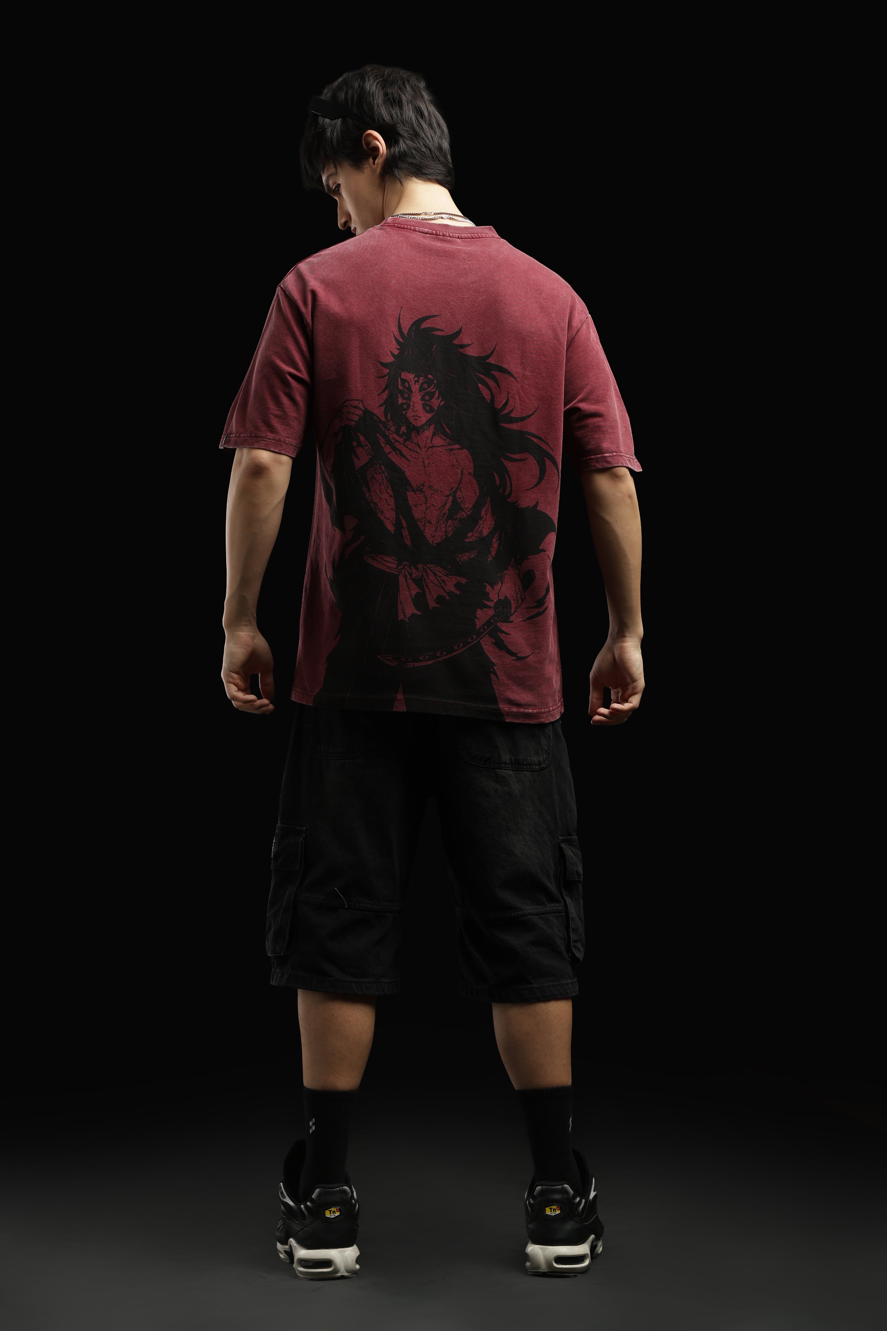 Kokushibu  Acid wash tshirt