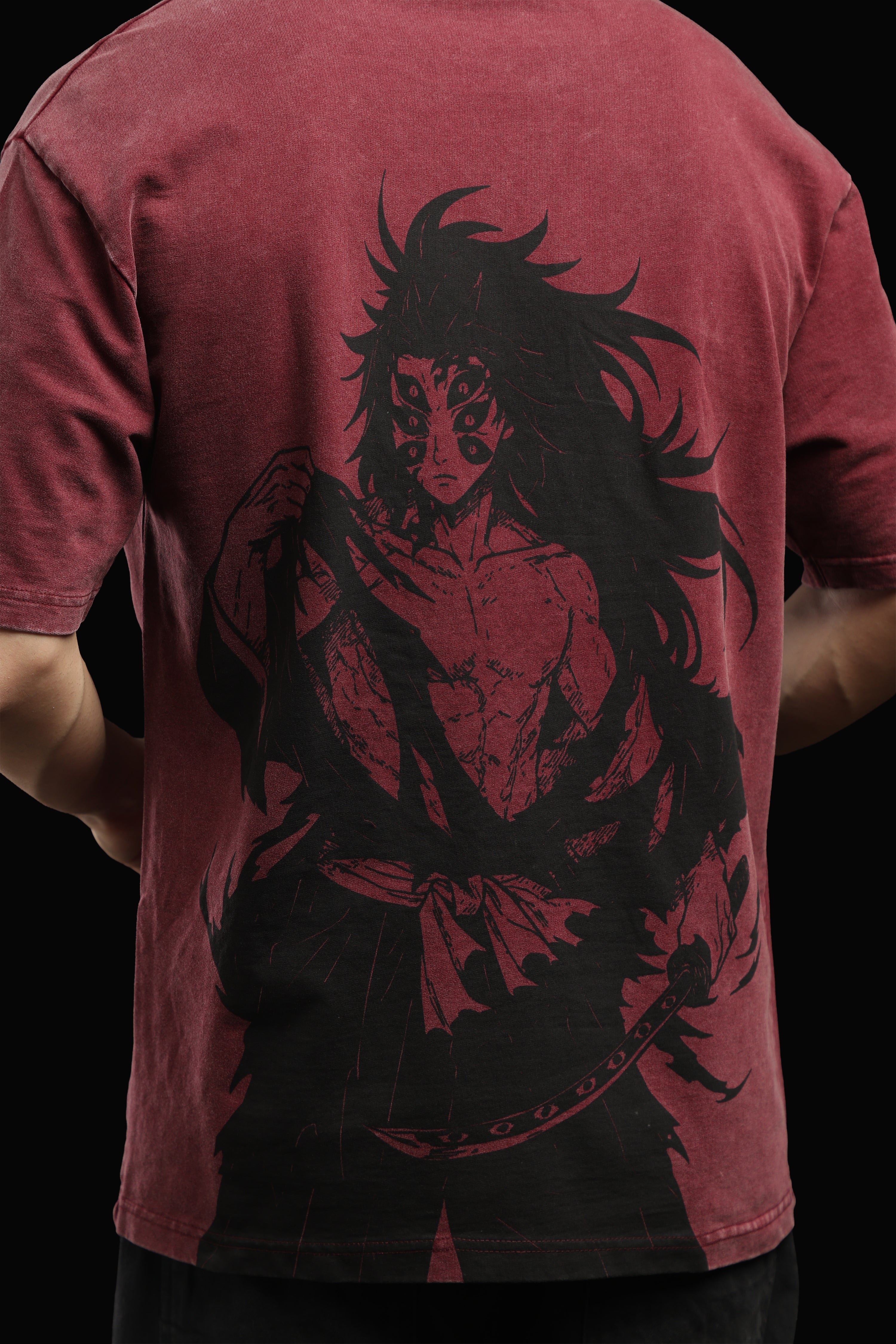 Kokushibu  Acid wash tshirt