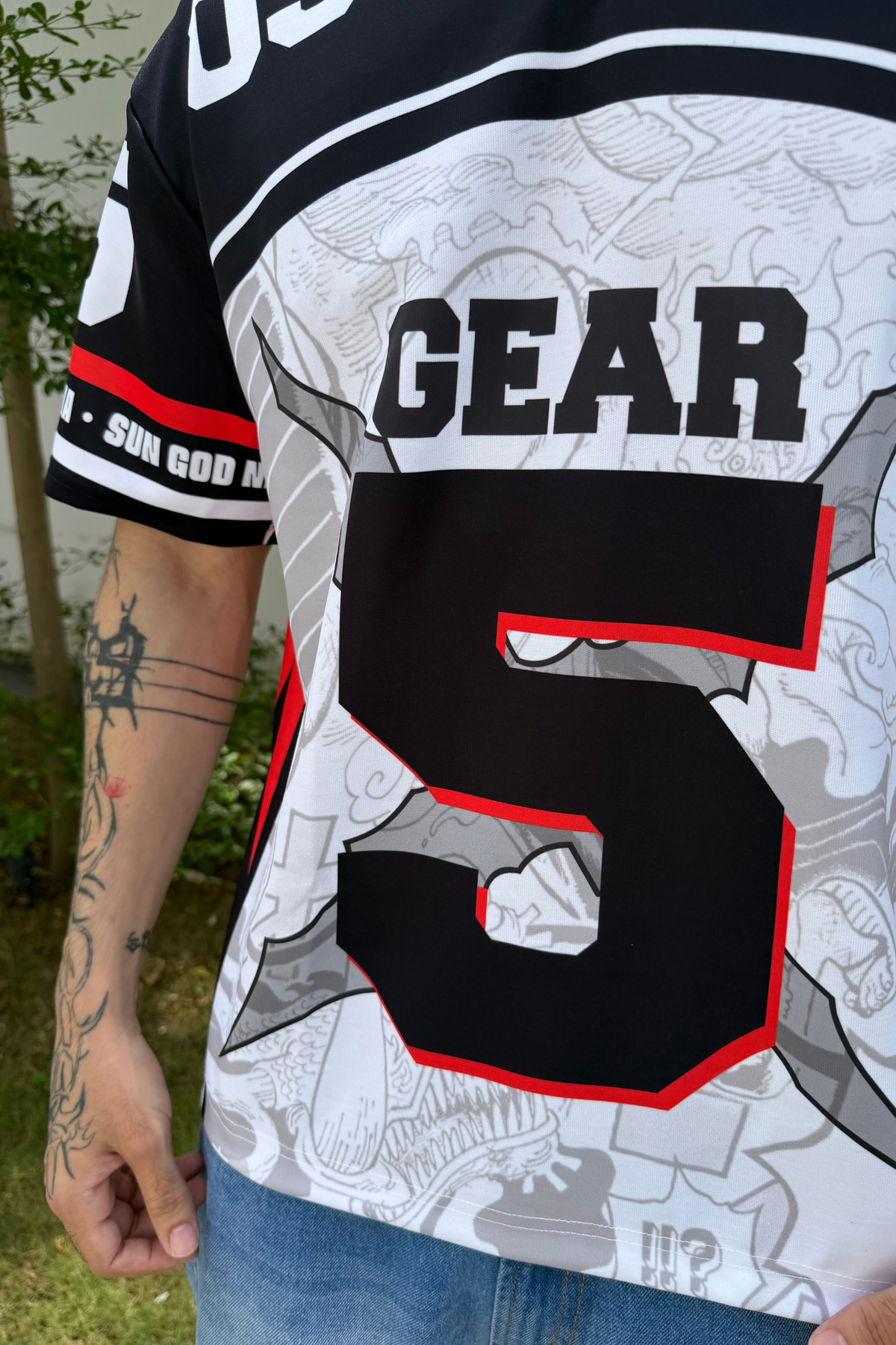 Sun God Nika Oversized Jersey