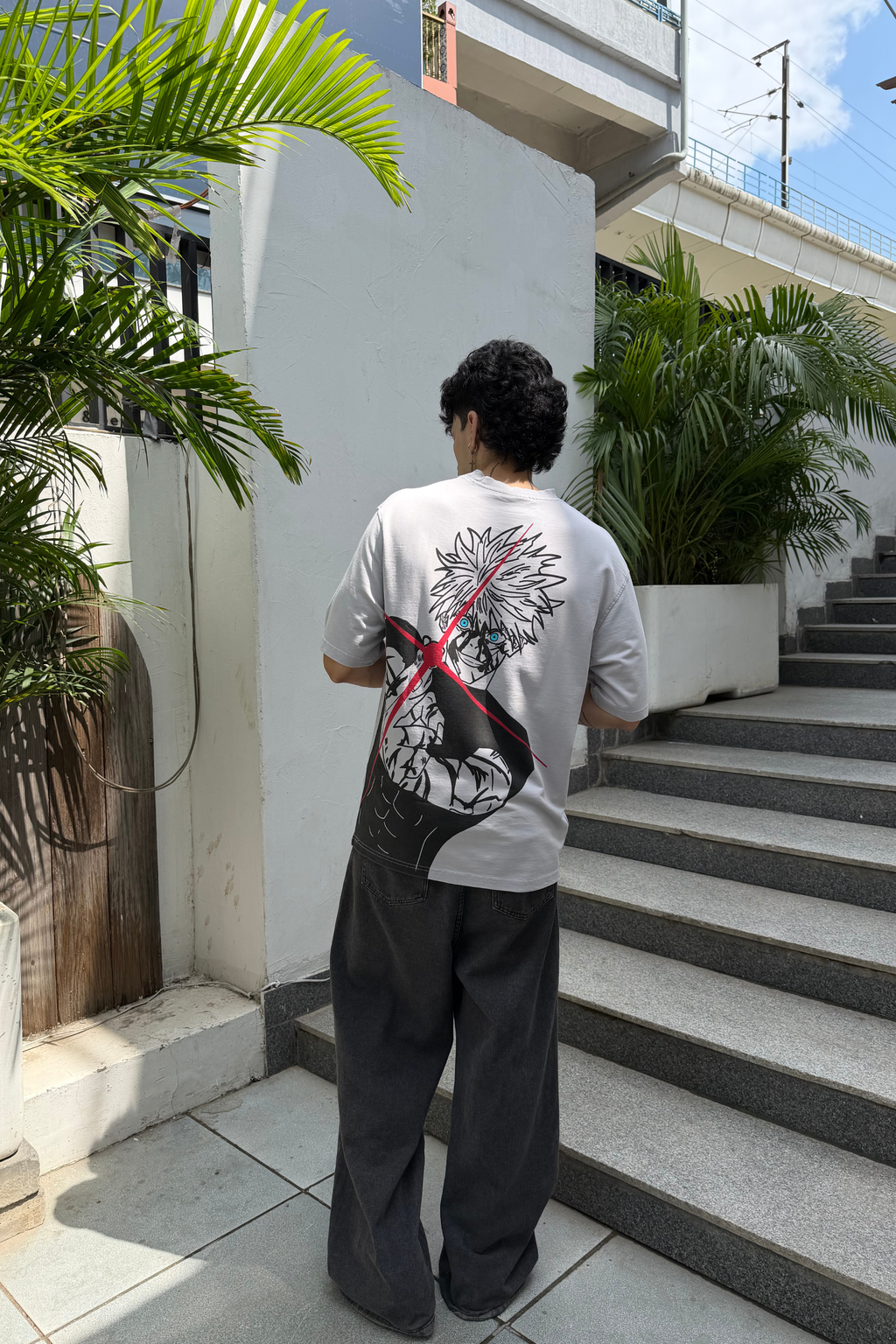 Gojo Acid wash Oversized T-Shirt