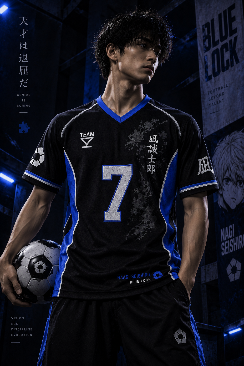 Blue Lock Nagi Seishiro Jersey