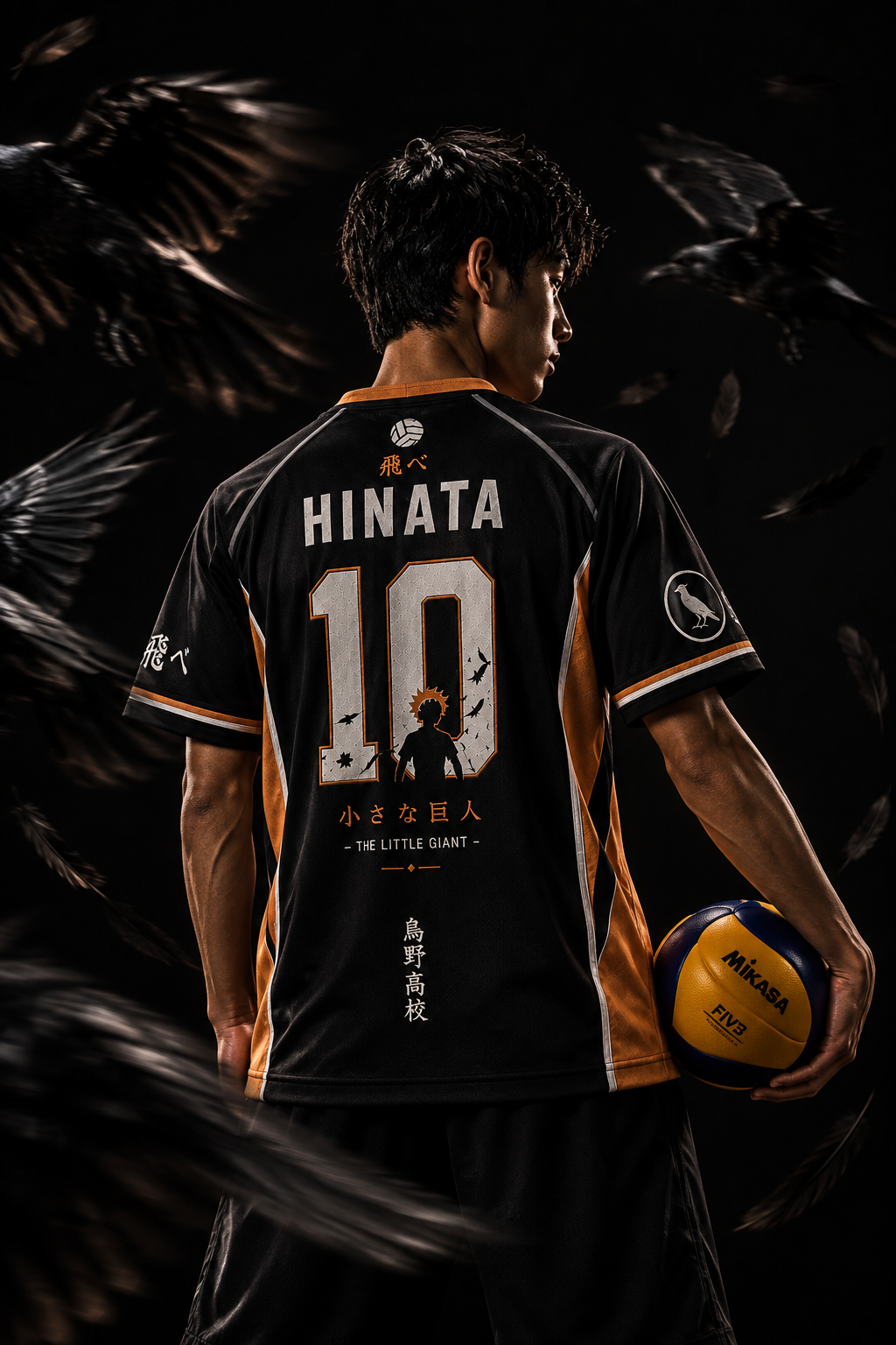 Karasuno High School Hinata Jersey